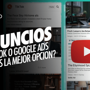 Anuncios de TikTok y Google para Abogados