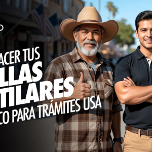 Cómo hacer tus huellas en México para trámites USA