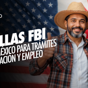 Huellas FBI desde México para Migración y Empleo