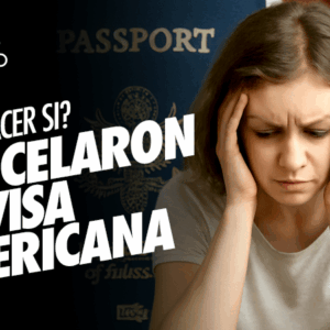 Cancelación de Visa Americana