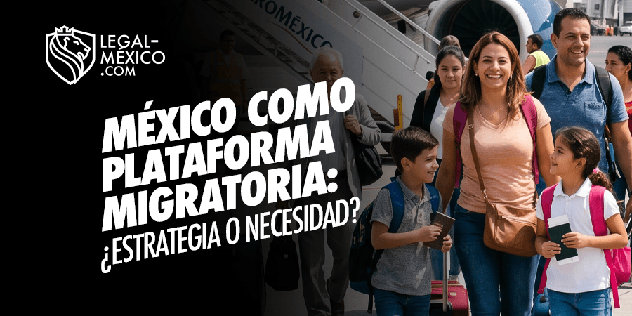 México como Plataforma Migratoria: conoce trámites, restricciones y apoyo legal para migrar a Estados Unidos o Canadá desde México.