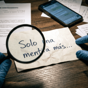 ¿Qué documentos sirven para comparar una escritura?