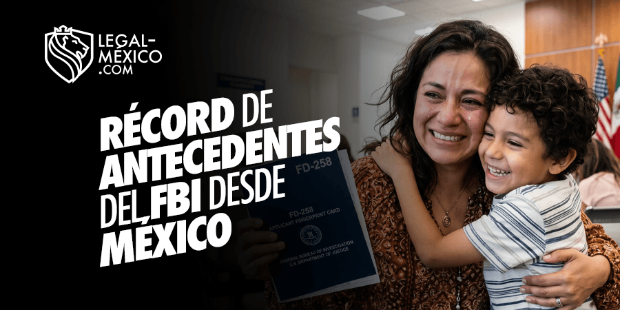 Récord de antecedentes del FBI desde México Récord de antecedentes del FBI desde México
