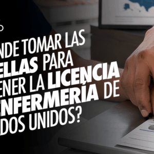 ¿Dónde tomar huellas para la licencia de enfermería de Estados Unidos?