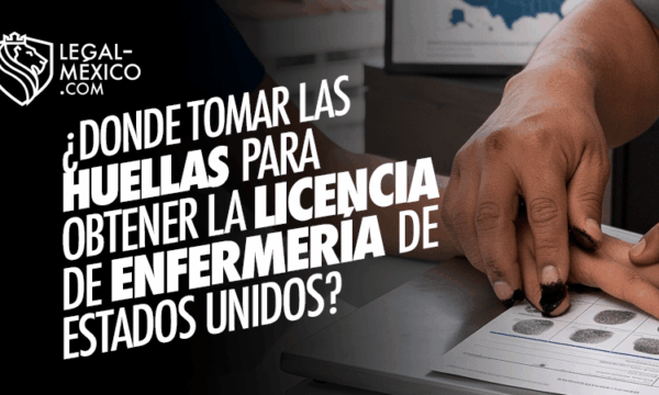 ¿Dónde tomar huellas para la licencia de enfermería de Estados Unidos?