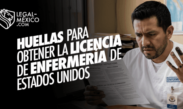 Huellas dactilares para Licencia de Enfermería en Estados Unidos